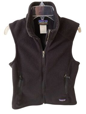 Patagonia Synchilla Black Fleece Vest S